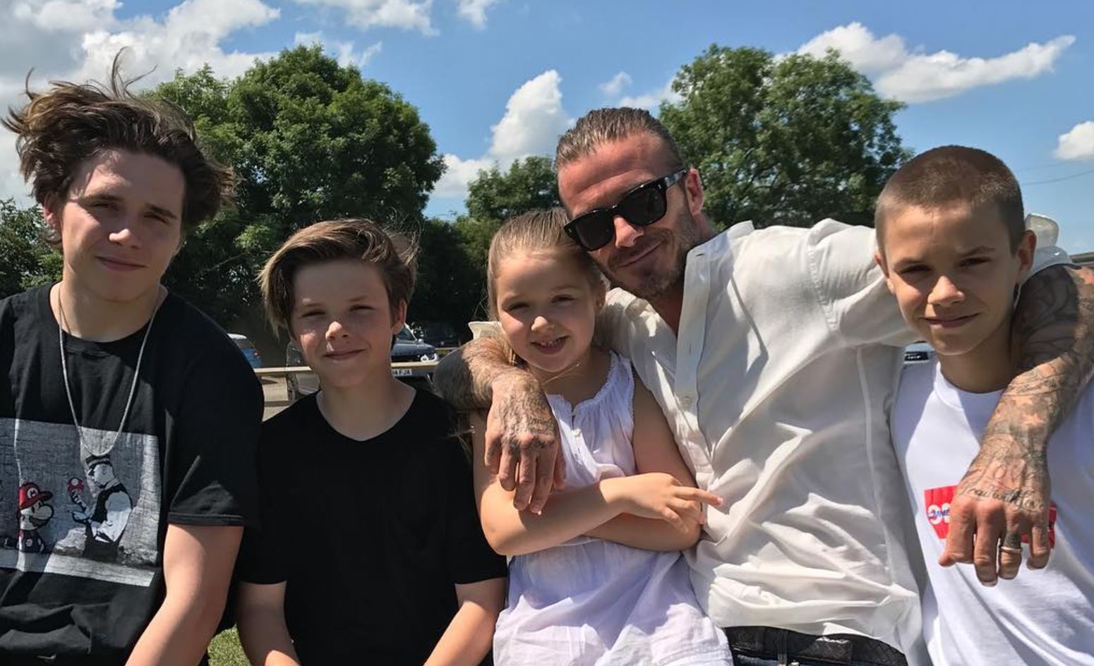 Festë në familjen e David dhe Victoria Beckham