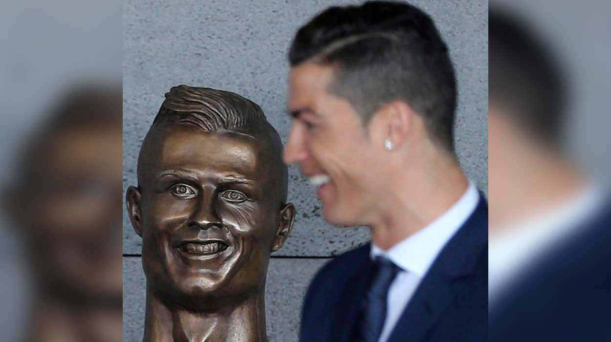 Nderohet Ronaldo, kësaj rradhe jo me një bust qesharak