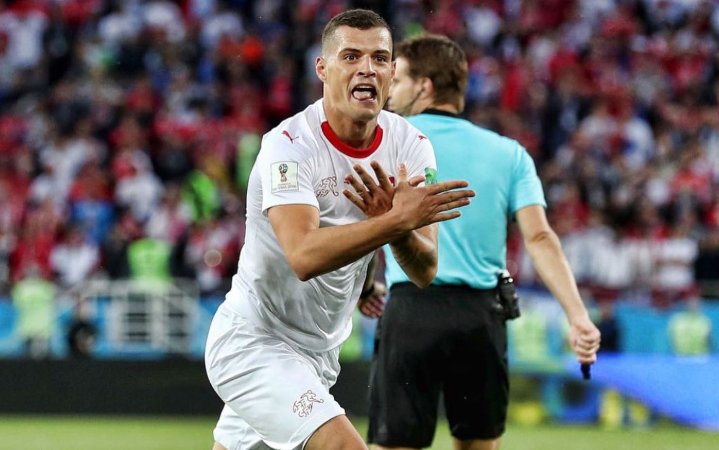 Patriot krenar, ja me kë e bën shqiponjën Granit Xhaka