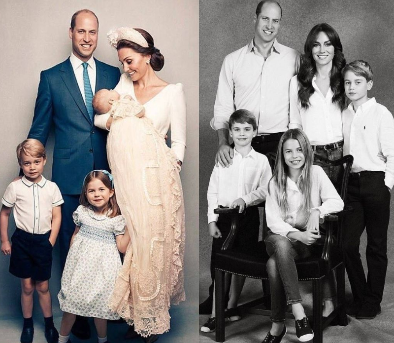 Princi William dhe Kate Middleton festojnë Krishtlindjet me një foto të fëmijëve